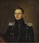 Yakovlev Grigory Portrait of M.N. Lermontov - Hermitage